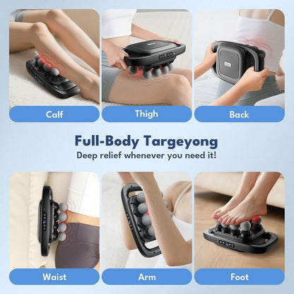 Soothera Heal™ 8-Head Massage Gun