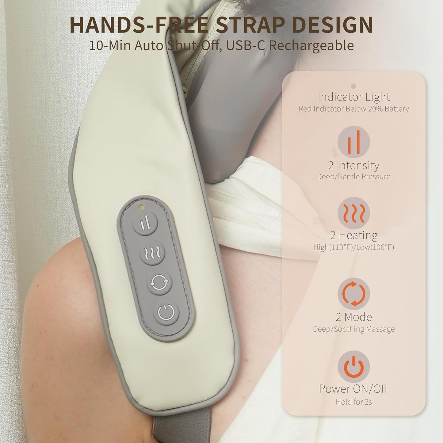 Soothera Heal™ Heated Neck Massager