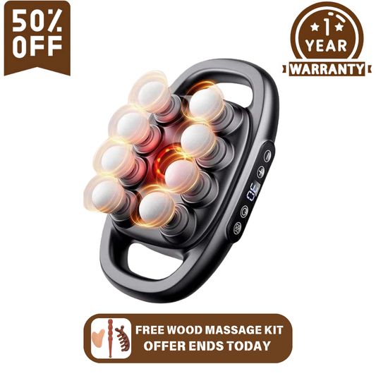 Soothera Heal™ 8-Head Massage Gun